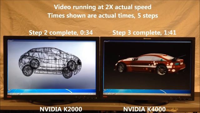 Comparison Nvidia K2000 vs. K4000 смотреть онлайн