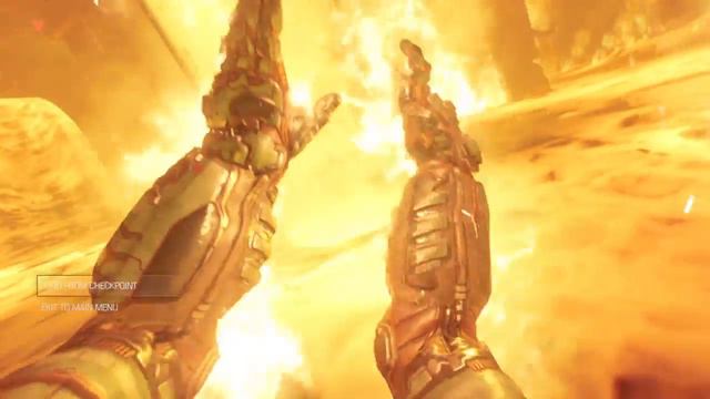 DOOM Terminator 2 Easter Egg смотреть онлайн