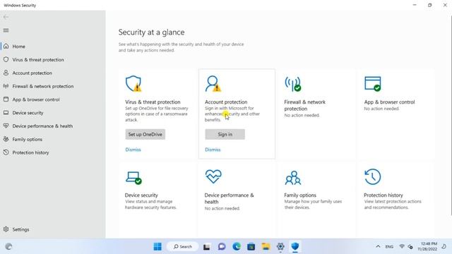 How To Fix Problem App and Browser Control|Account Protection|Virus Threat Protection All Trun On смотреть онлайн