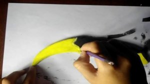 Как сделать керамбит из бумаги!?2(ПОКРАСКА)