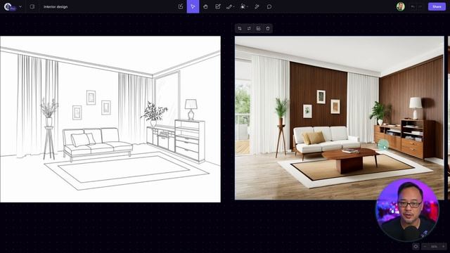 Playground AI Tutorial | Interior Design Concepts Made Easy! смотреть онлайн
