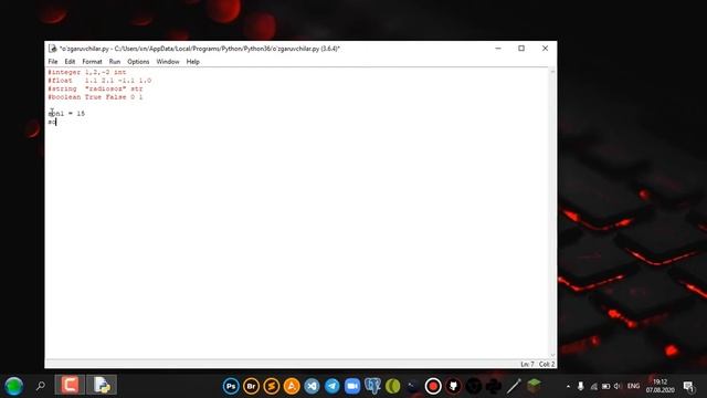 #3 | Dars Pythonda o'zgaruvchilar - String, Integer, Float | Python darslari смотреть онлайн