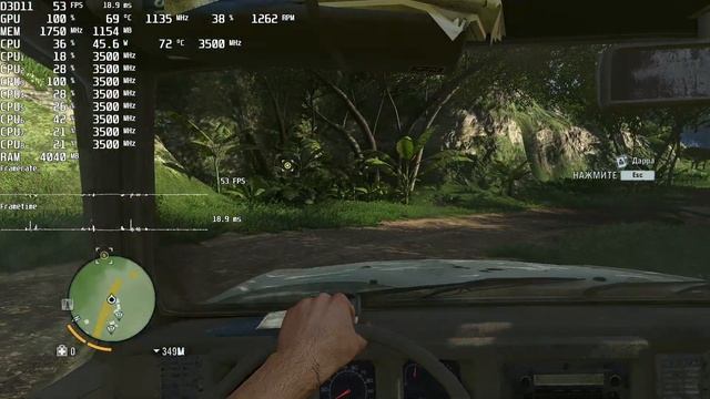 Far Cry 3. FPS Test AMD Radeon RX 460 (INTEL Xeon E3 1270) смотреть онлайн