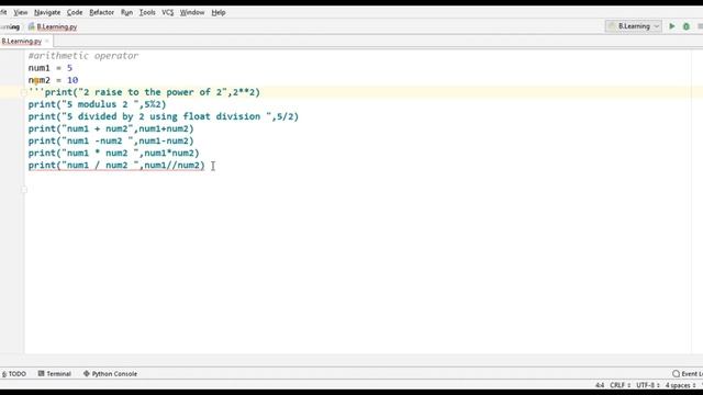 python operator and precedence смотреть онлайн