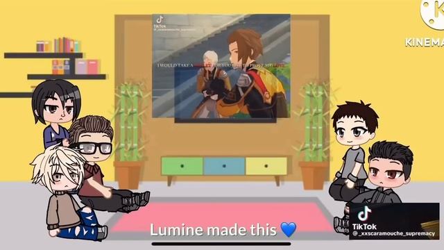 Jinx react to Kim Dan as Aether (Genshin) 3/3 смотреть онлайн