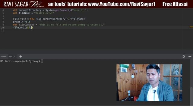 MasteringGroovy - Code to write content to a file смотреть онлайн