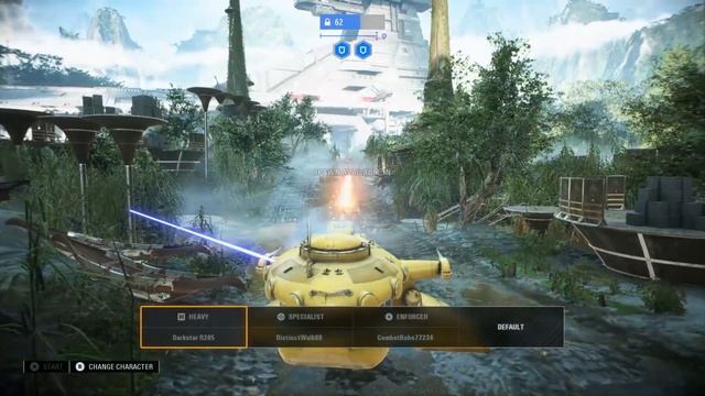 Star Wars Battlefront 2 - The Heavy is The Best Class Change My Mind, MVP Heavy Only смотреть онлайн