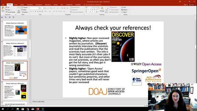 Peer Reviewed Journal Articles & using Web of Science смотреть онлайн