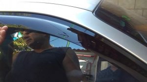Установка  ветровиков на деу Ланос часть 1