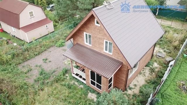 Каркасный дом 141кв.м. в п. им. Морозова Ленинградской области смотреть онлайн