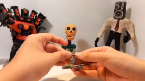 Как слепить СКИБИДИ ЧЕРЕП из пластелина!!!