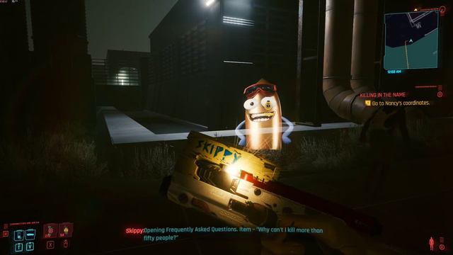 Cyberpunk 2077: Skippy gun, stone cold killer mode deactivated смотреть онлайн