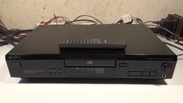 CD PLAYER COMPACTERA SONY CDP-XE500 CHINA 1996 MIRAGE смотреть онлайн