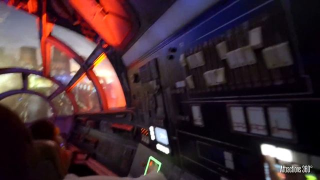 Star Wars Millennium Falcon Ride - Disneyland's Galaxy's Edge смотреть онлайн