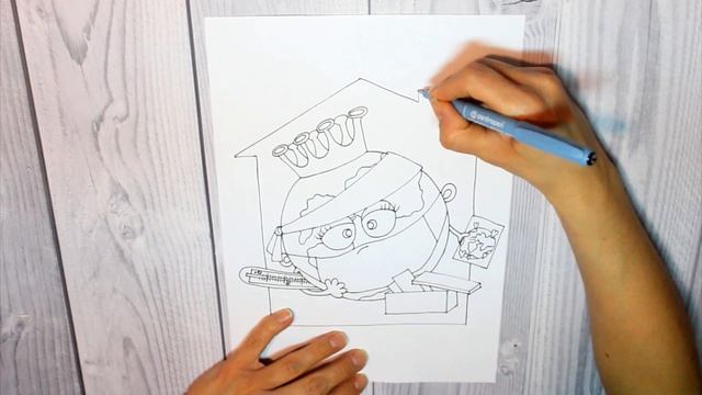 Как нарисовать плакат стенгазету | Карантин | Коронавирус. How to draw poster about Coronavirus смотреть онлайн