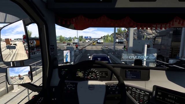 ETS2 Volvo FH16 Open Pipe Sud de France map Toulouse (F)- Aurillac (F) смотреть онлайн