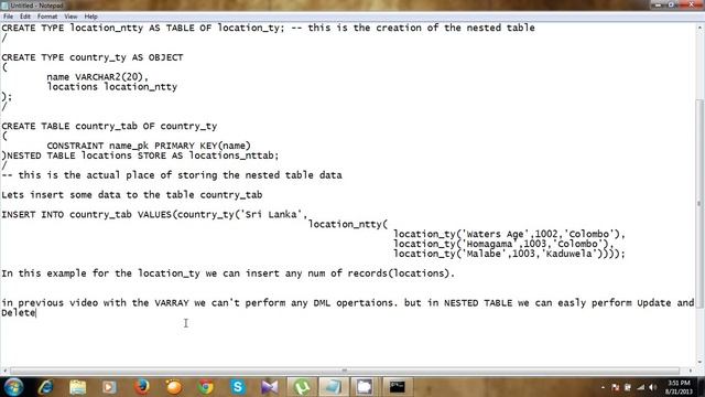 Nested Tables смотреть онлайн