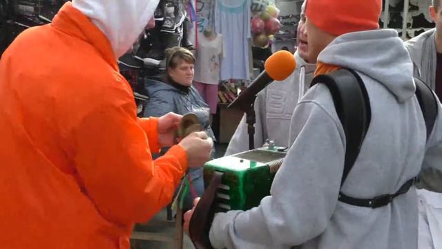 Воскресная харинама на Центральном рынке 12.11.2017г. смотреть онлайн