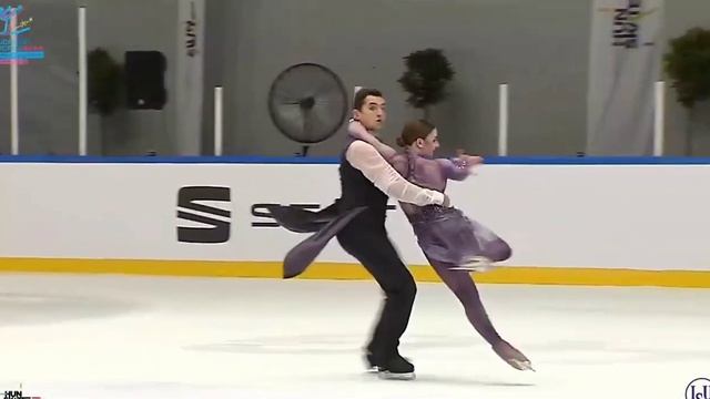 Marie-Jade Lauriault/Romain Le Gac FD Budapest Trophy 2023