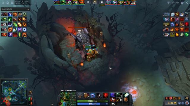 [New Versus Screen] 950 Attack Range Treant with Max Attack speed | Dota 2 Ability Draft смотреть онлайн
