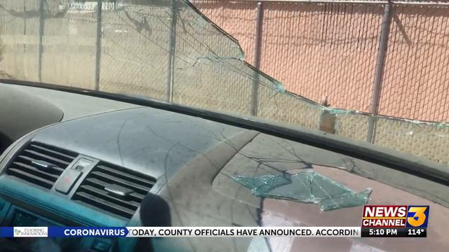 Twentynine Palms towing company gives a first look at Erika Lloyd's mysteriously damaged car смотреть онлайн