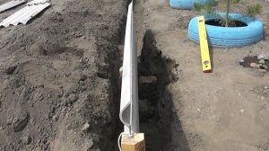 Забор из старого шифера своими руками. Жить в деревне.