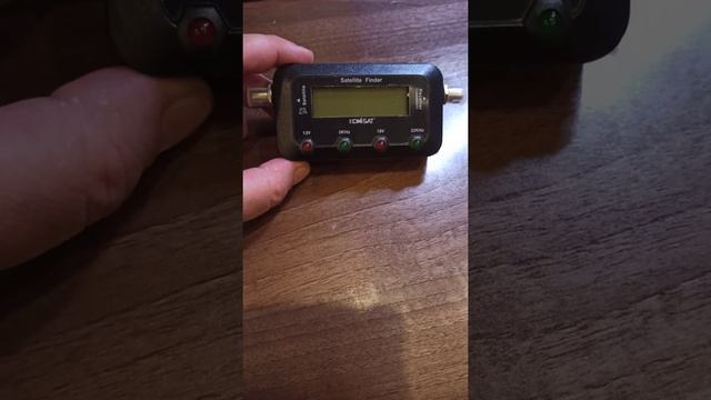 Прибор для настройки спутниковых антенн с ж/к экраном