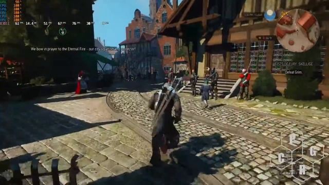 Witcher 3 on Alienware Aurora R5 Rebuild - Intel Core i5 6400 | GTX 1060 6GB смотреть онлайн