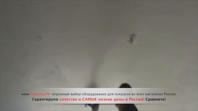 Шпатлёвка потолка с применением валика и строительных ходуль. Малярные ходули незаменимо! смотреть онлайн