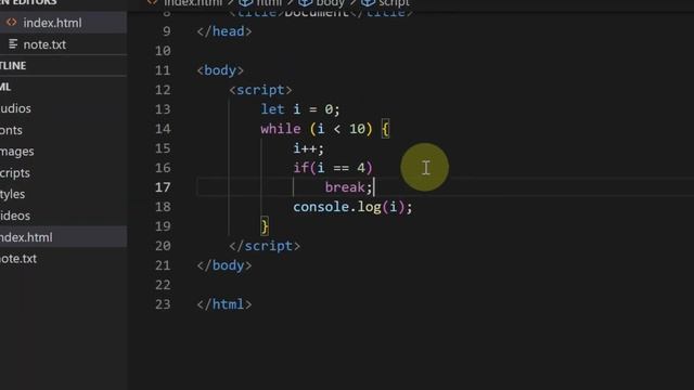 BREAK & CONTINUE | JavaScript | Web Development смотреть онлайн