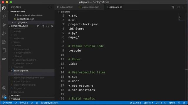 Walkthrough: Deploy an ASP.NET Core MVC app to an Azure Web App using Azure Devops смотреть онлайн