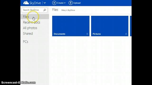 Microsoft Skydrive Tutorial смотреть онлайн