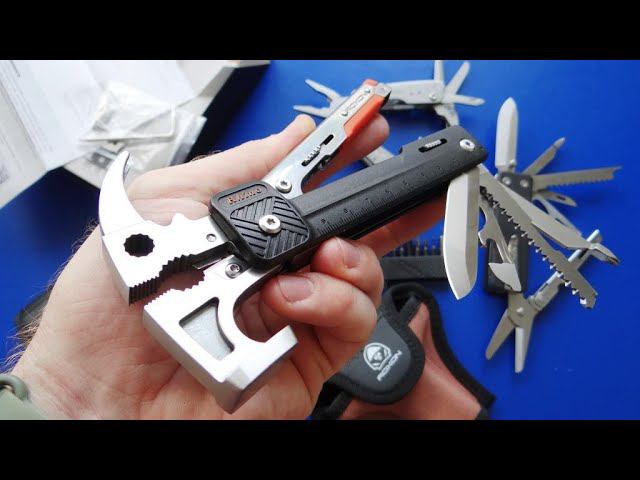 Мультитул НАХОДКА ГОДА! Roxon H1 Hammer Rhino 17 in One смотреть онлайн