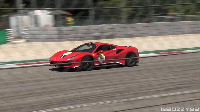 Ferrari Tribute 1000 Miglia 2022 Monza: Enzo, F12tdf, SF90 Stradale, 812 Novitec Exhaust, 599 GTO смотреть онлайн
