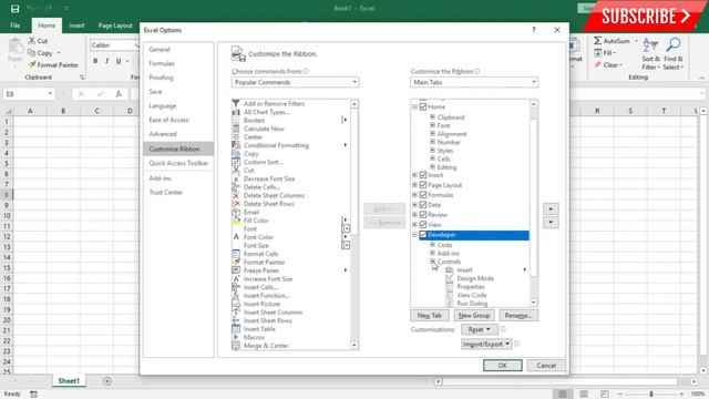 cara mengaktifkan fitur developer microsoft excel windows 10 64bit смотреть онлайн