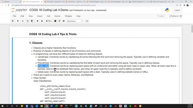Python Course: Classes, Attributes, & Methods (Summer 2020) смотреть онлайн