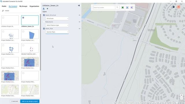 C3D 2020.1 Connect Civil 3D to ArcGIS смотреть онлайн