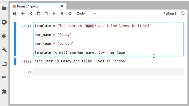 Python 3: String Formatting смотреть онлайн
