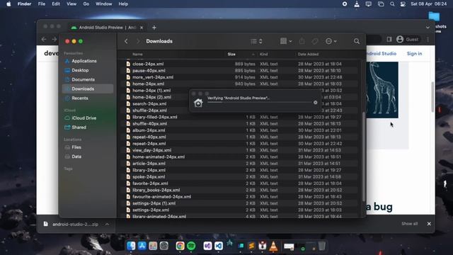 Mac OS Ventura | Installing | Android Studio | Giraffe | Canary 11 | 2022.3.1 смотреть онлайн