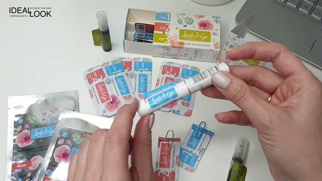 Обзор материалов для ламинирования Lash&Go смотреть онлайн