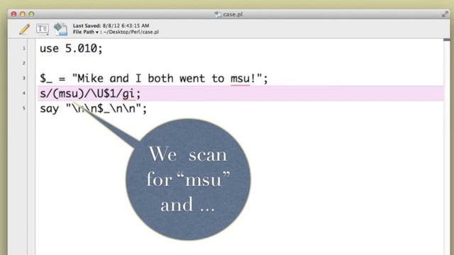 Perl case switching смотреть онлайн