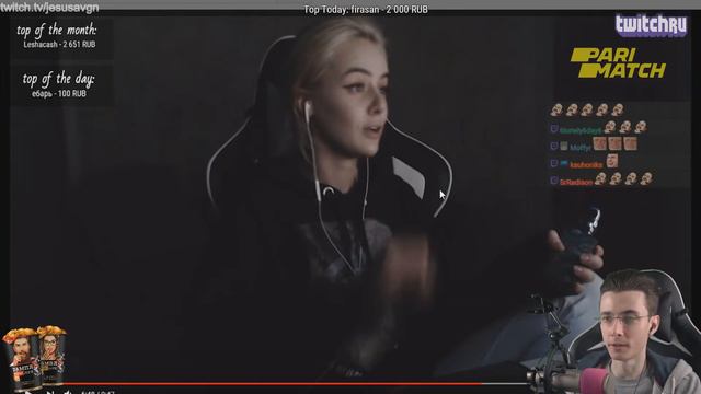 JesusAVGN Смотрит ТвичРу | Топ Моменты с Twitch | Чья ты Девочка? м? | Слепила Кактус (нет) смотреть онлайн