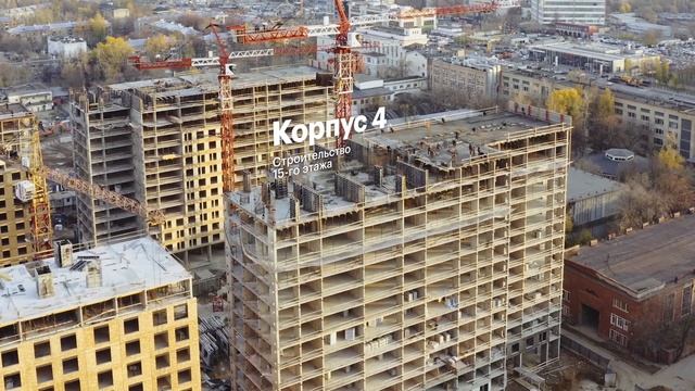 Михайловский парк | Ход строительства. Октябрь | ПИК смотреть онлайн