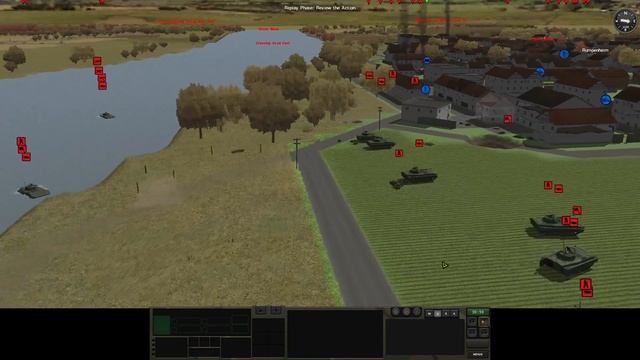 Combat Mission: Cold War - Motor Rifle Regiment River Assault - Urban Hell смотреть онлайн