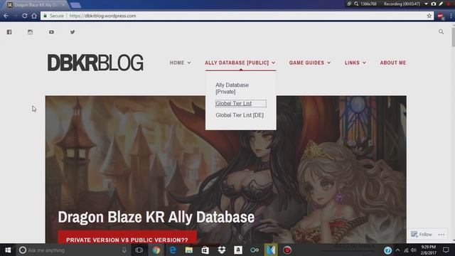 Dragon Blaze Korean Tier List and Discord смотреть онлайн