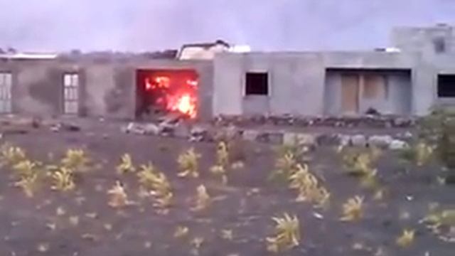 Cape Verde Volcano Fogo Portela Destruction 2014 - Lava zerstört Häuser von Portela Fogo, Kapverden смотреть онлайн