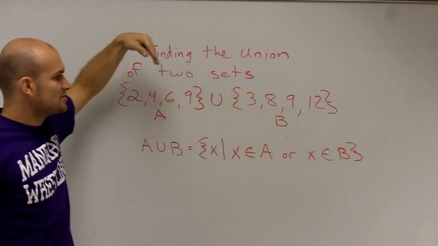 Find the union of two sets смотреть онлайн