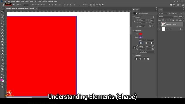 Photoshop 2023 #0 Level Course | Shapes | Part 3 | Urdu смотреть онлайн
