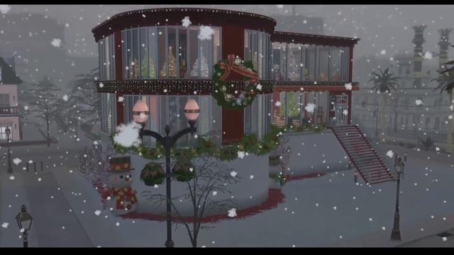 The Sims 4 Christmas Wonderland [Build Collaboration] смотреть онлайн