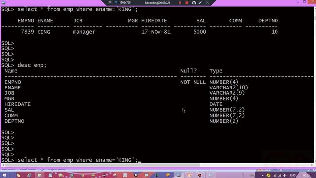 WHERE: SELECT STATEMENT WITH WHERE CLAUSE IN SQL..మీ తెలుగులో(PART-2) смотреть онлайн
